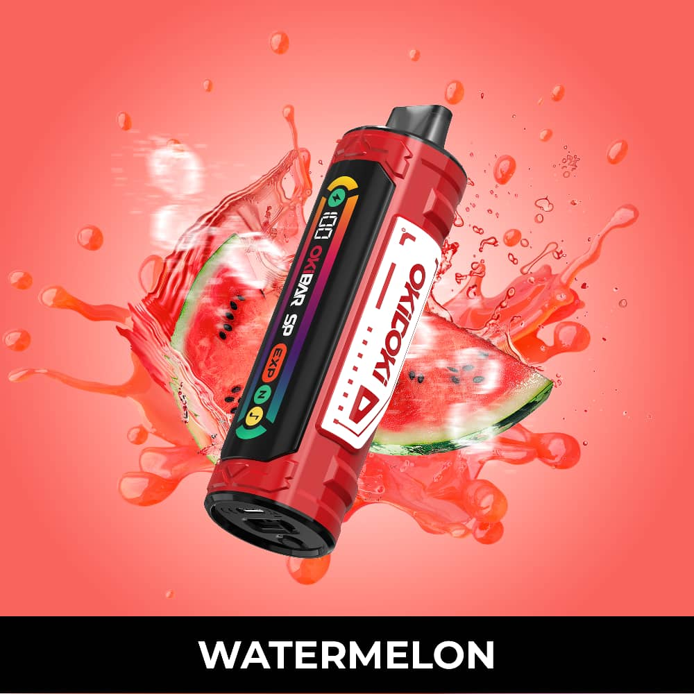 OKIBAR DTL 30000PUFFS 30MG Watermelon in UAE,DUBAI,ABUDHABI