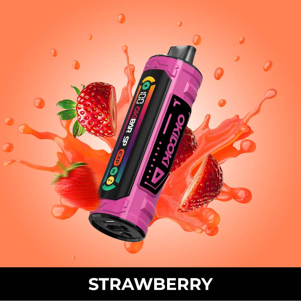 OKIBAR DTL 30000PUFFS STRAWBERRY