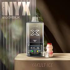 VIGORBOX NYX 25000K PUFFS yakult ice available at best vape store in uae, dubai