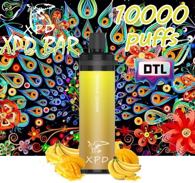 XPD BAR 10000 PUFFS MANGO BANANA DISPOSABLE VAPE IN UAE