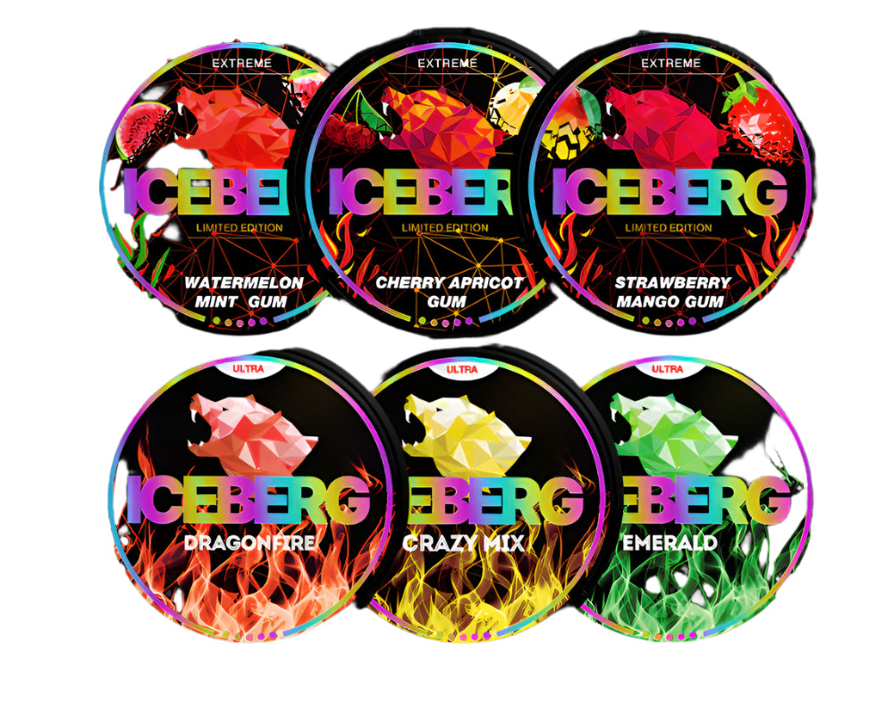 Iceberg 50mg Ultra snus/nicotine pouches 5dot in UAE, DUBAI