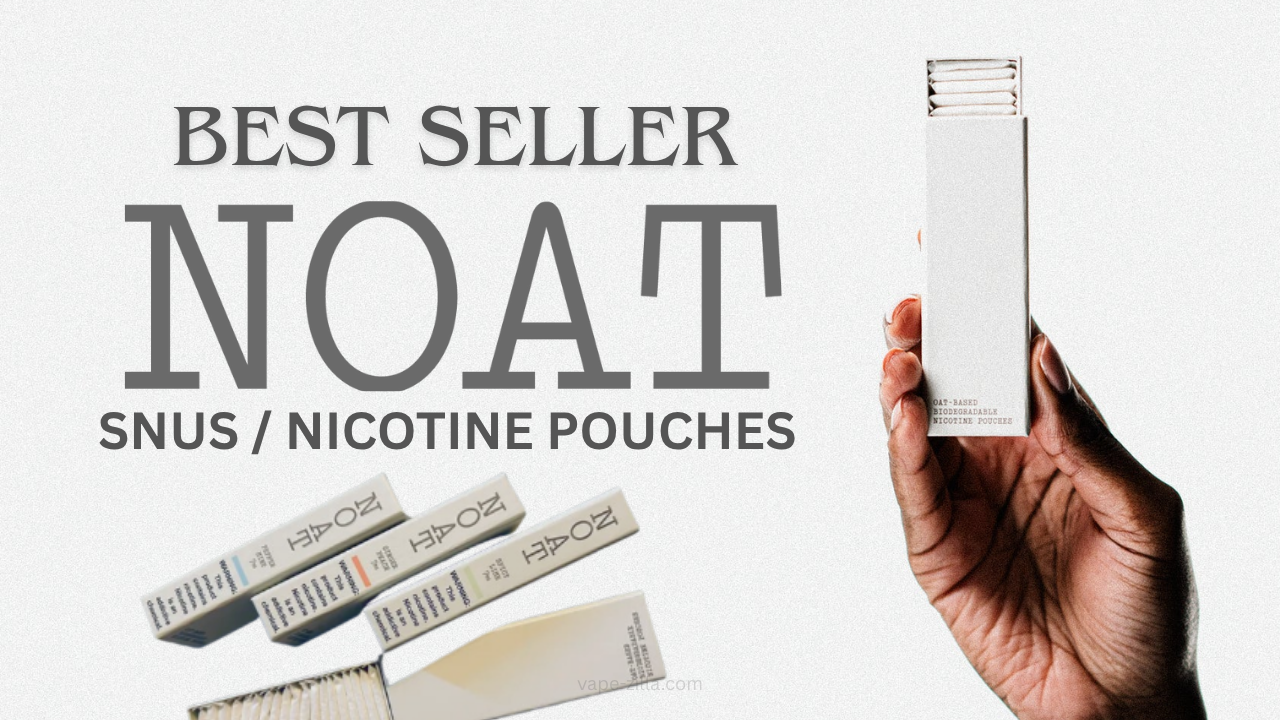 NOAT SNUS/NICOTINE POUCHES AVAILABLE AT VAPEZILLA.COM ONLINE VAPE STORE IN UAE, DUBAI