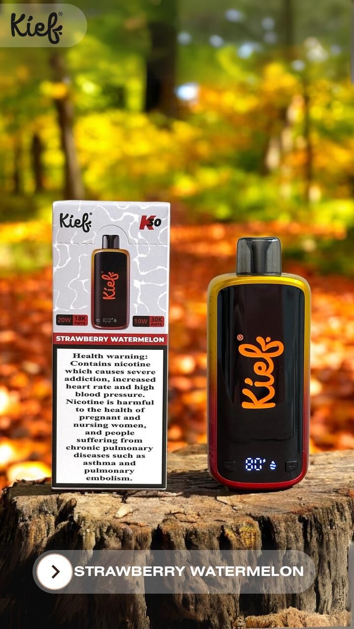 Kief Disposable 30k puffs 20mg - Strawberry Watermelon in UAE, Dubai and Abu Dhabi 