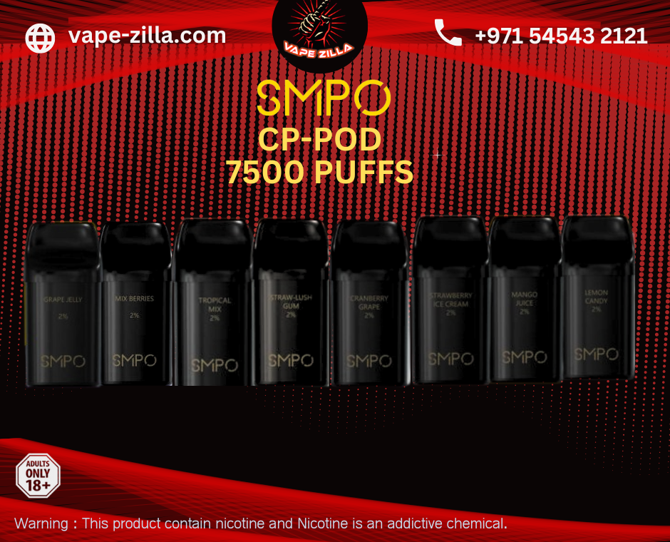 SMPO CP Pods 7500 Puffs - vape-zilla