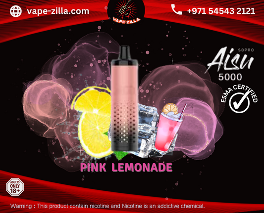 Aisu Sopro 5000 Puffs - Pink Lemonade