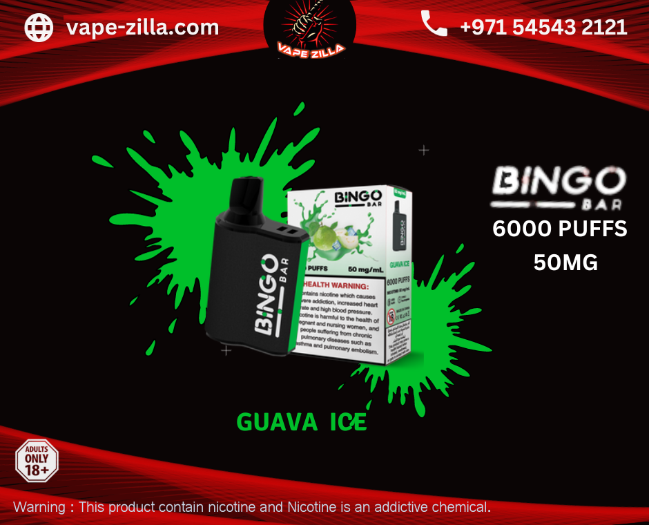 Bingo Bar 6000 puffs