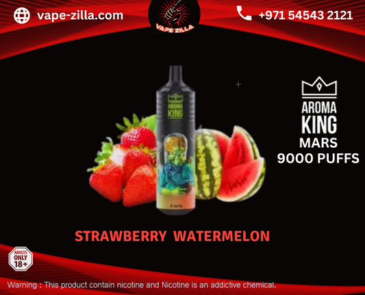 Aroma King Mars 9000 puffs - Strawberry Watermelon