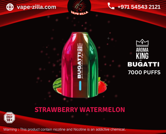 Bugatti by Aroma King 7000 Puffs - Strawberry Watermelon
