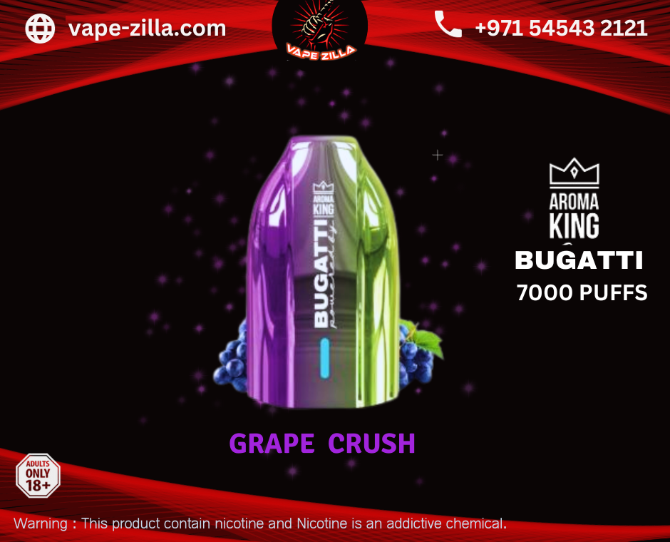 Bugatti by Aroma King 7000 Puffs - Grape Crush