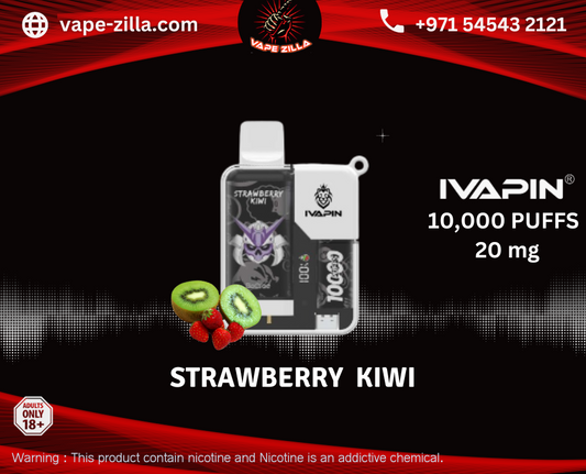 IVAPIN 10000 Puffs - Strawberry Kiwi