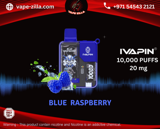 IVAPIN 10000 Puffs - Blue Raspberry