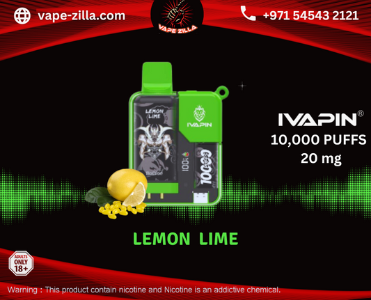 IVAPIN 10000 Puffs - Lemon Lime