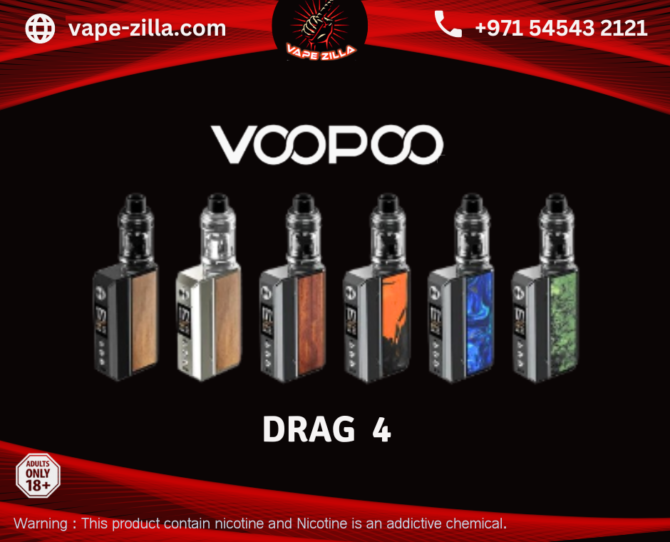 DRAG 4 pod kit by VOOPOO 