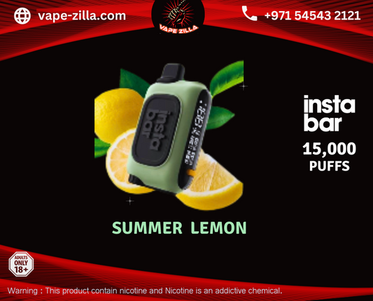 Insta Bar WT15000 puffs - Summer Lemon