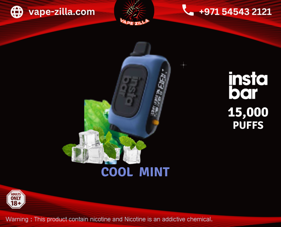 Insta Bar WT15000 puffs - Cool Mint