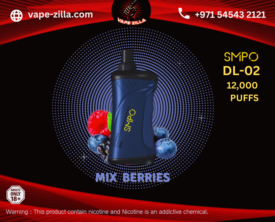 SMPO DL-02 12,000 PUFFS - vape-zilla