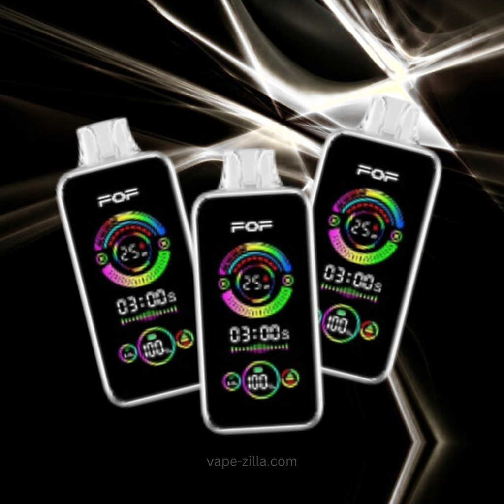 MEGA FOF 25000 PUFFS DISPOSABLE VAPE 20mg in UAE,DUBAI