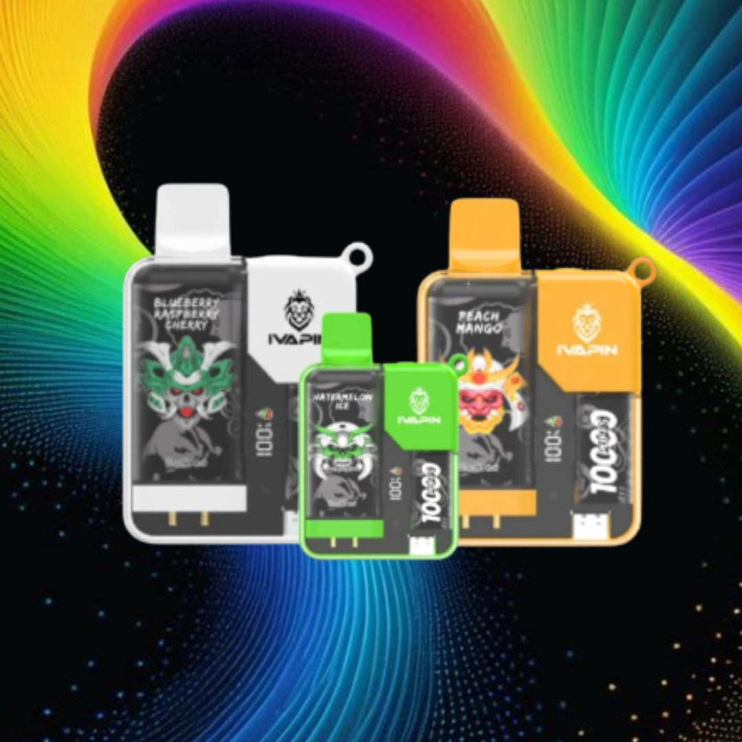 IVAPIN 10000 PUFFS 20MG DISPOSABLE VAPE IN UAE, DUBAI, ABUDHABI